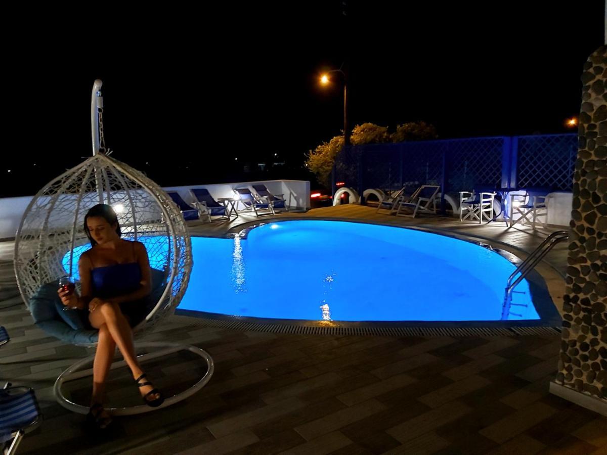 Honeymoon Beach Studios Perivolos  Dış mekan fotoğraf