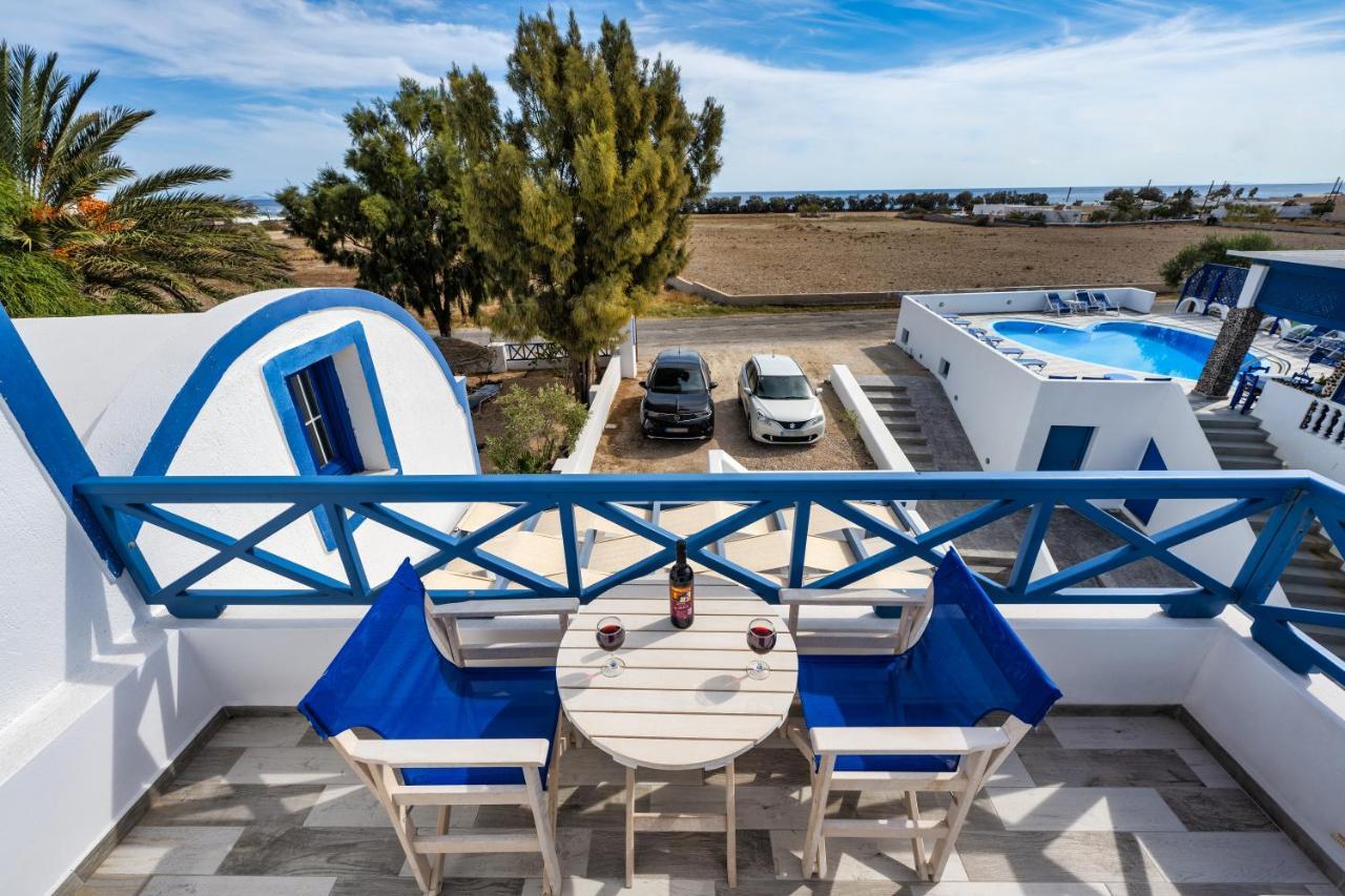 Honeymoon Beach Studios Perivolos  Dış mekan fotoğraf
