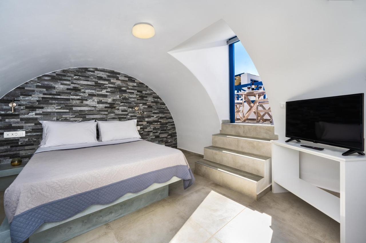 Honeymoon Beach Studios Perivolos  Dış mekan fotoğraf