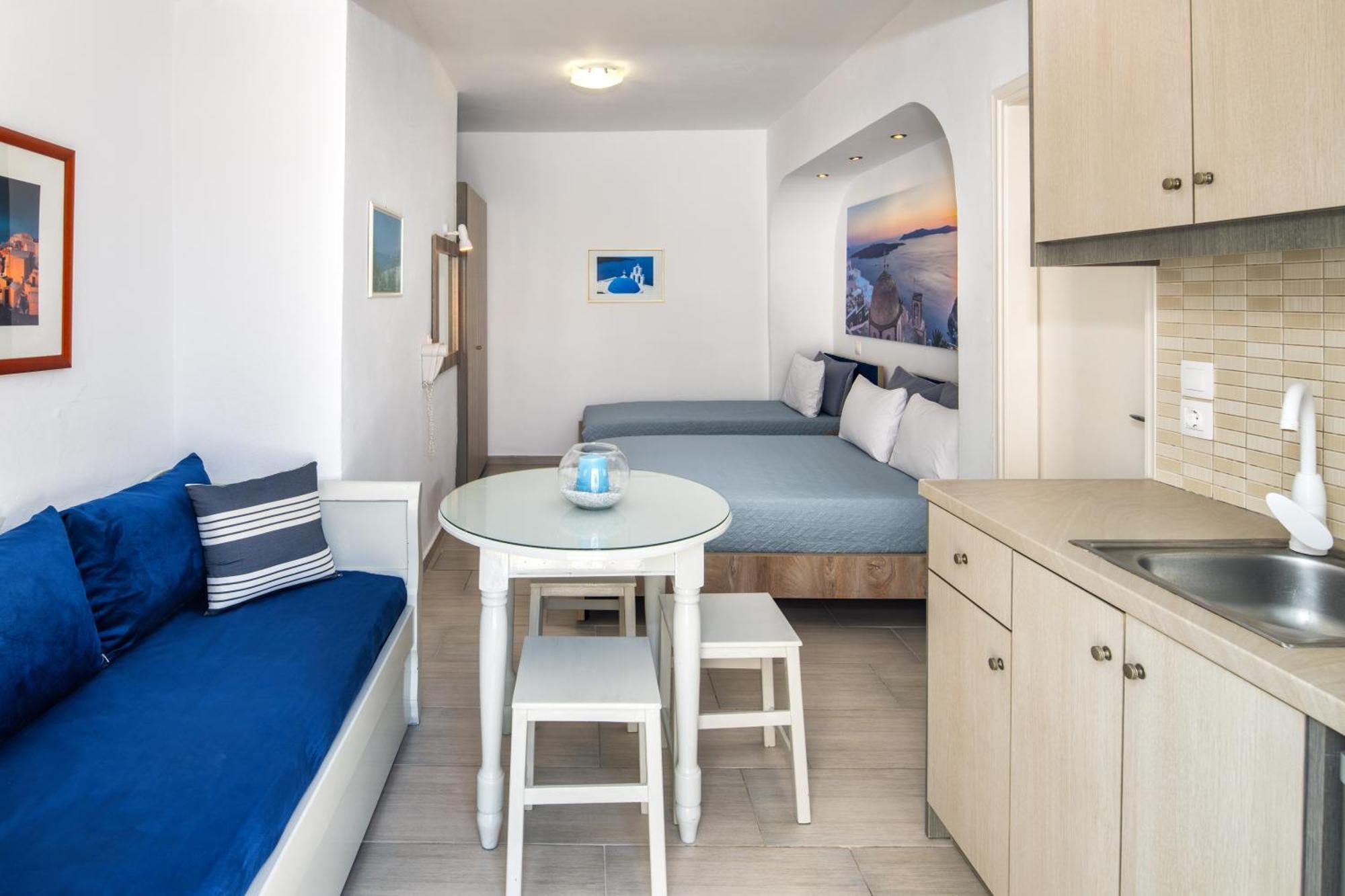 Honeymoon Beach Studios Perivolos  Dış mekan fotoğraf