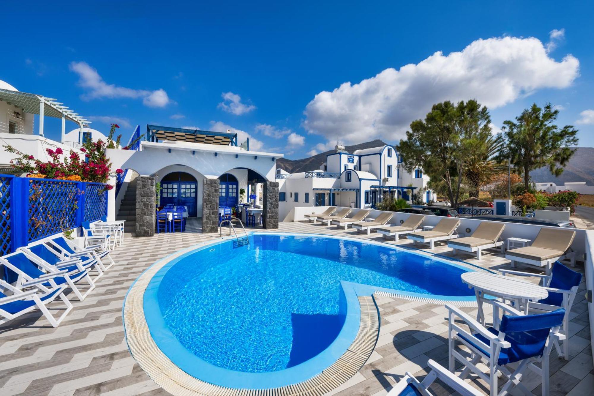 Honeymoon Beach Studios Perivolos  Dış mekan fotoğraf