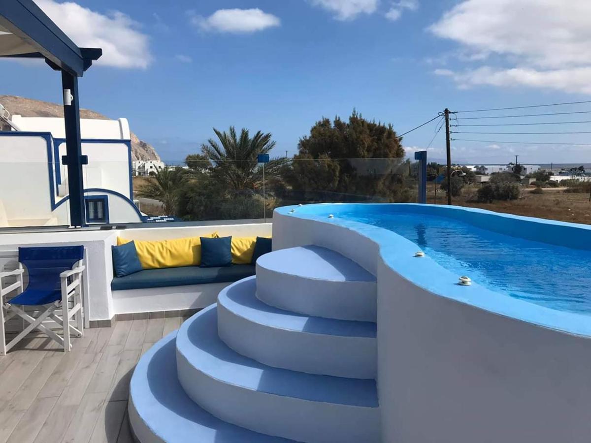 Honeymoon Beach Studios Perivolos  Dış mekan fotoğraf