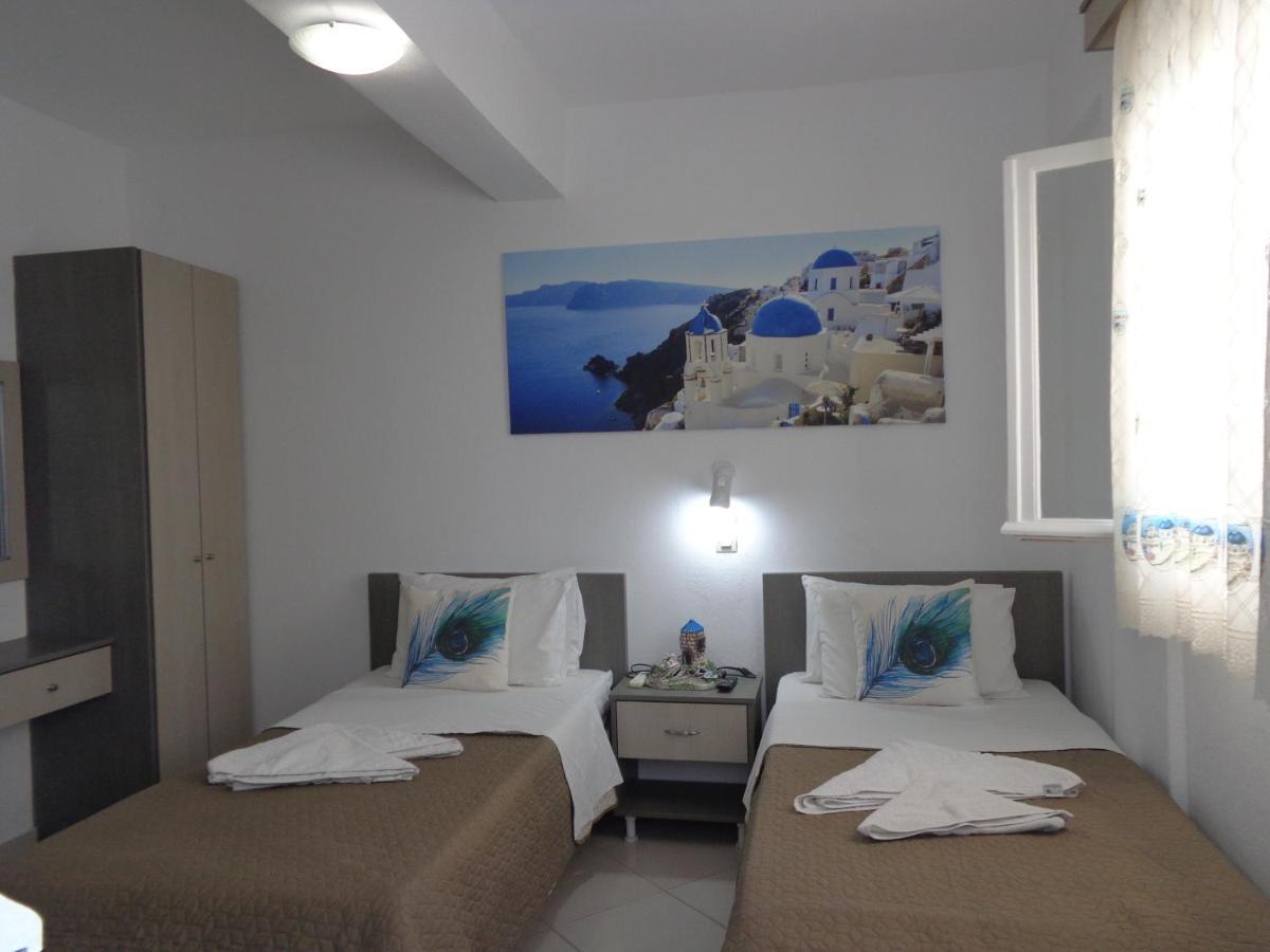 Honeymoon Beach Studios Perivolos  Dış mekan fotoğraf