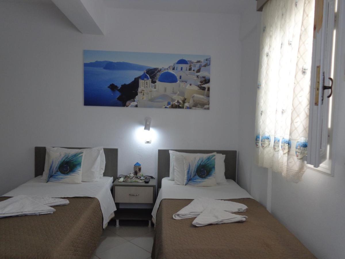 Honeymoon Beach Studios Perivolos  Dış mekan fotoğraf