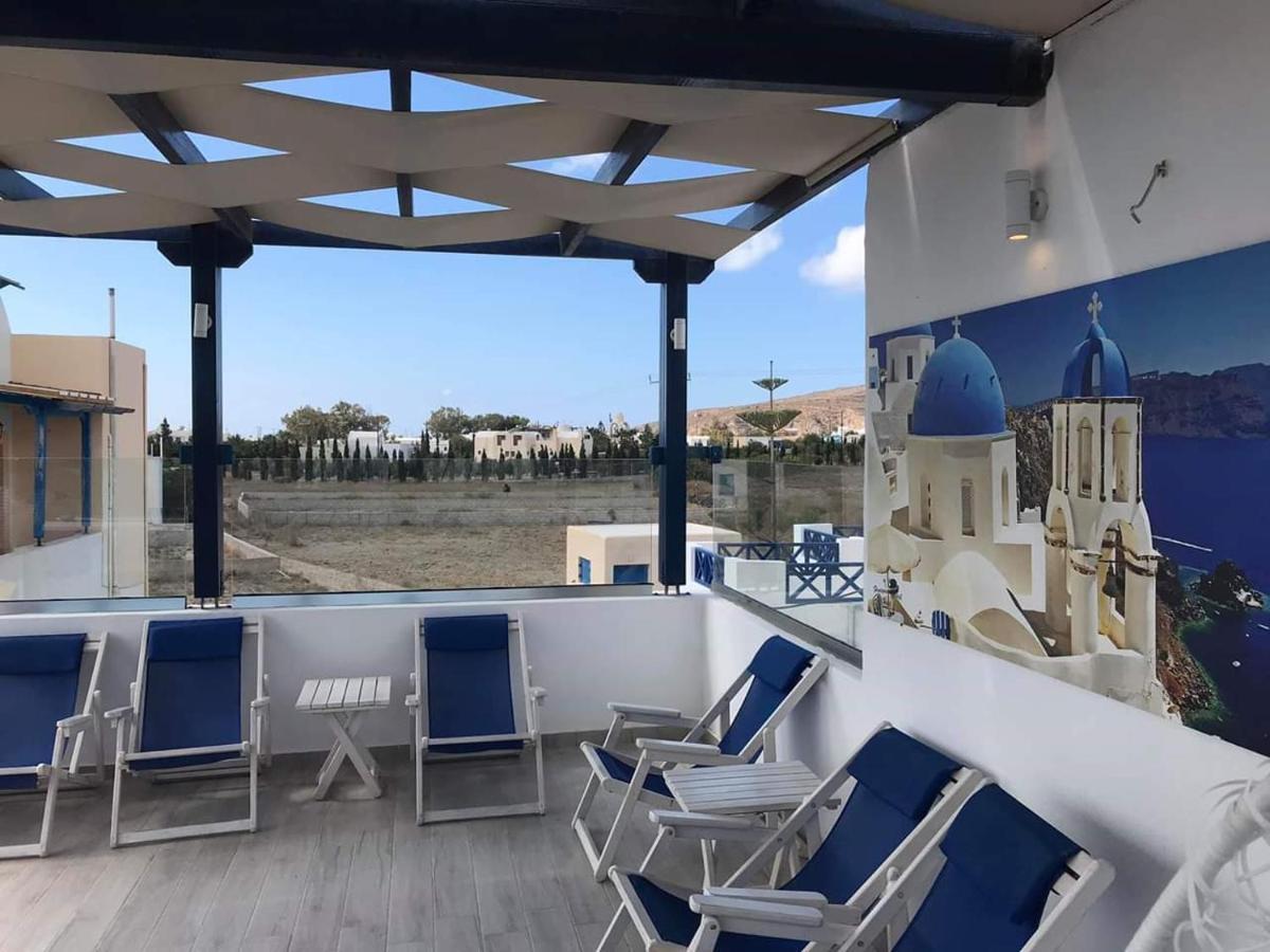 Honeymoon Beach Studios Perivolos  Dış mekan fotoğraf
