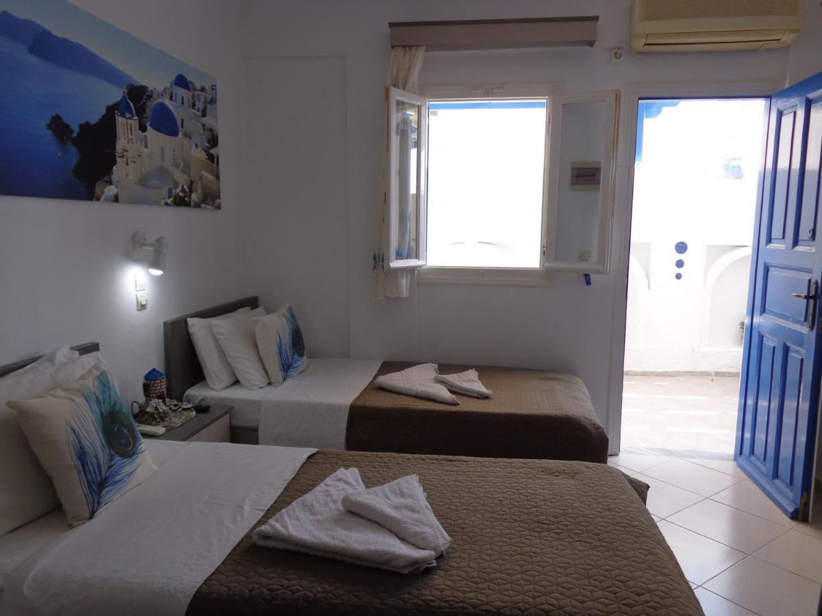 Honeymoon Beach Studios Perivolos  Dış mekan fotoğraf